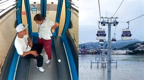 pareja en teleferico video|Pareja en teleférico Guayaquil: Medidas tomadas tras filtración de ...